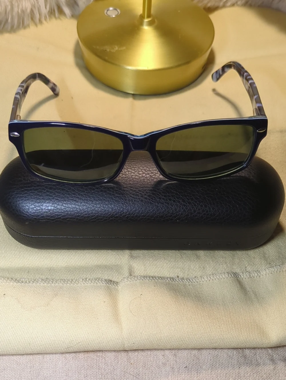 Versace 1969 Tortoiseshell Rectangular Sunglasses SportivoSRL Rectangular Frames